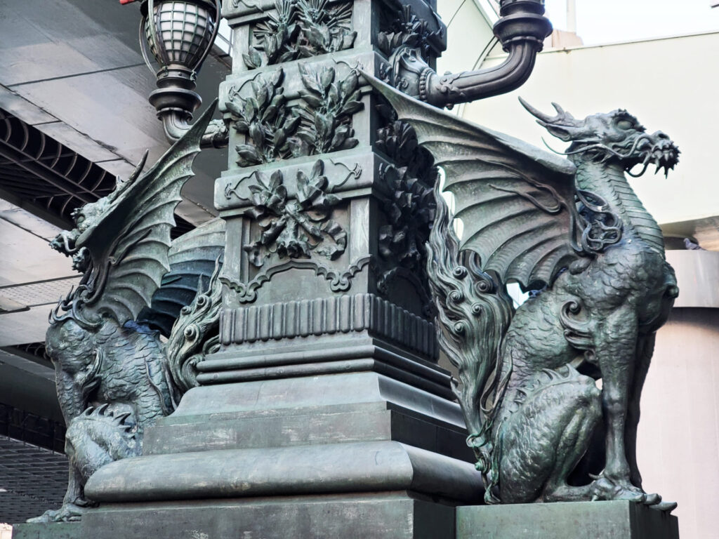 日本橋の麒麟像