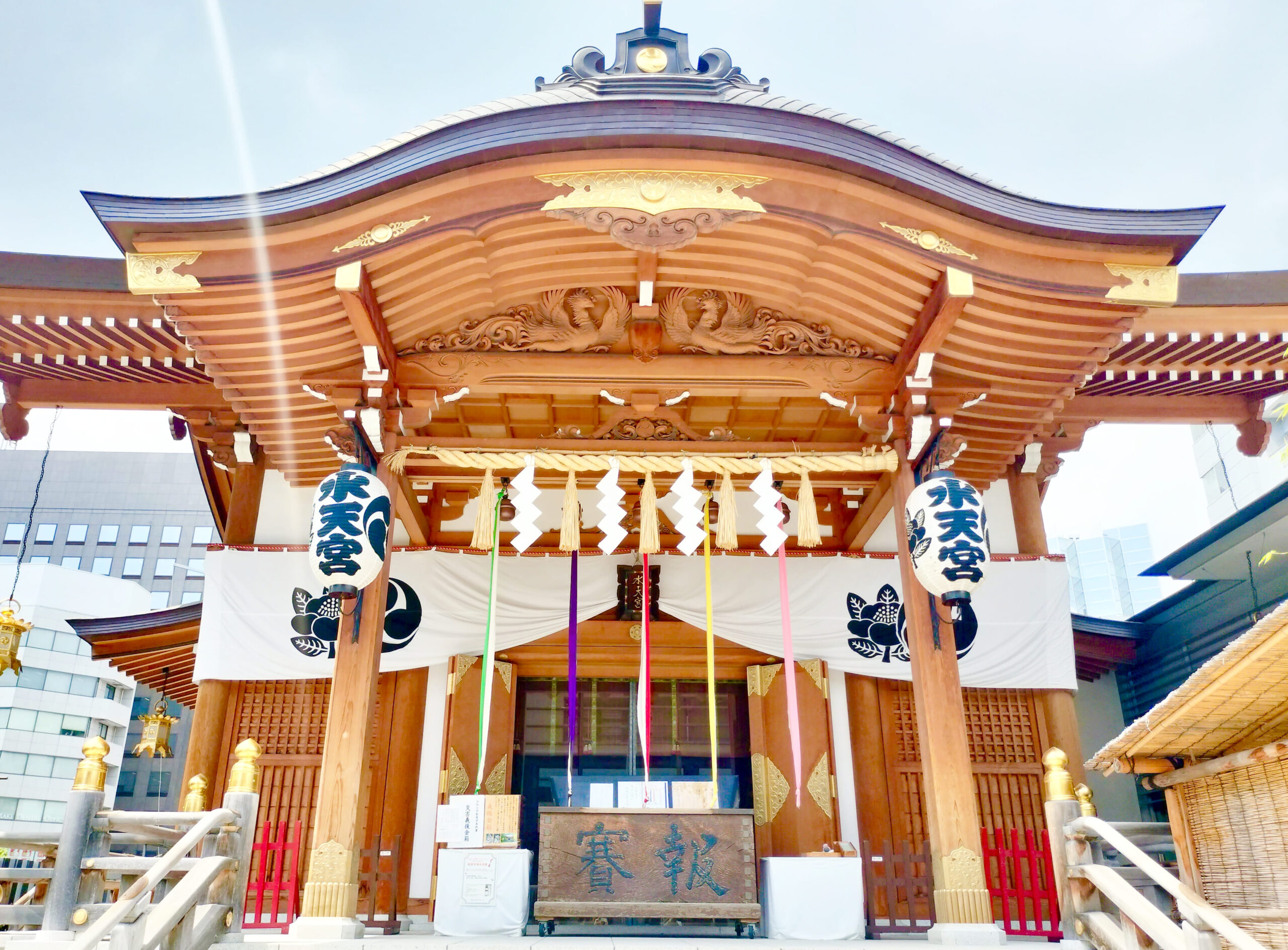日本橋水天宮の社殿